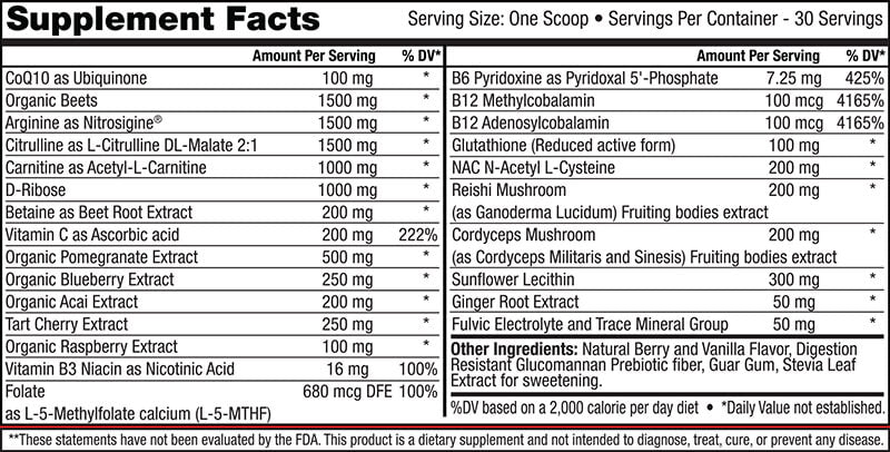 CardioExcel - 385g | Mother Earth Labs