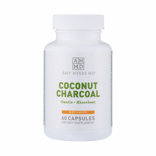 Coconut Charcoal - 60 Capsules | Amy Myers MD