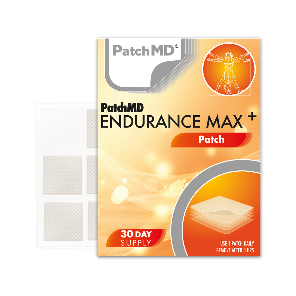 Endurance Max Plus (Topical Patch 30 Daagse Voorraad) - 30 Pleisters | PatchMD
