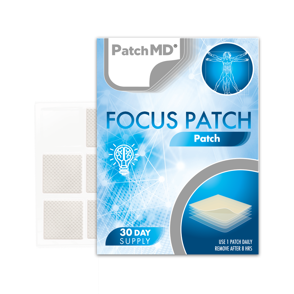 Focus Patch (Topical Patch 30 Day Supply) - 30 Patches | PatchMD