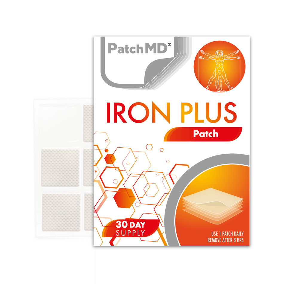 Iron Plus (Topical Patch 30 Ημερών) - 30 Υποδοχές | PatchMD