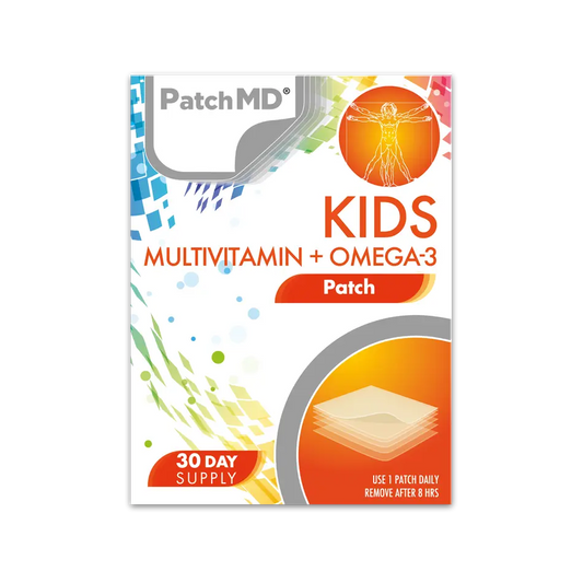 Kids Multivitamin + Omega-3 (Topical Patch 30 Day Supply) - 30 Patches | PatchMD