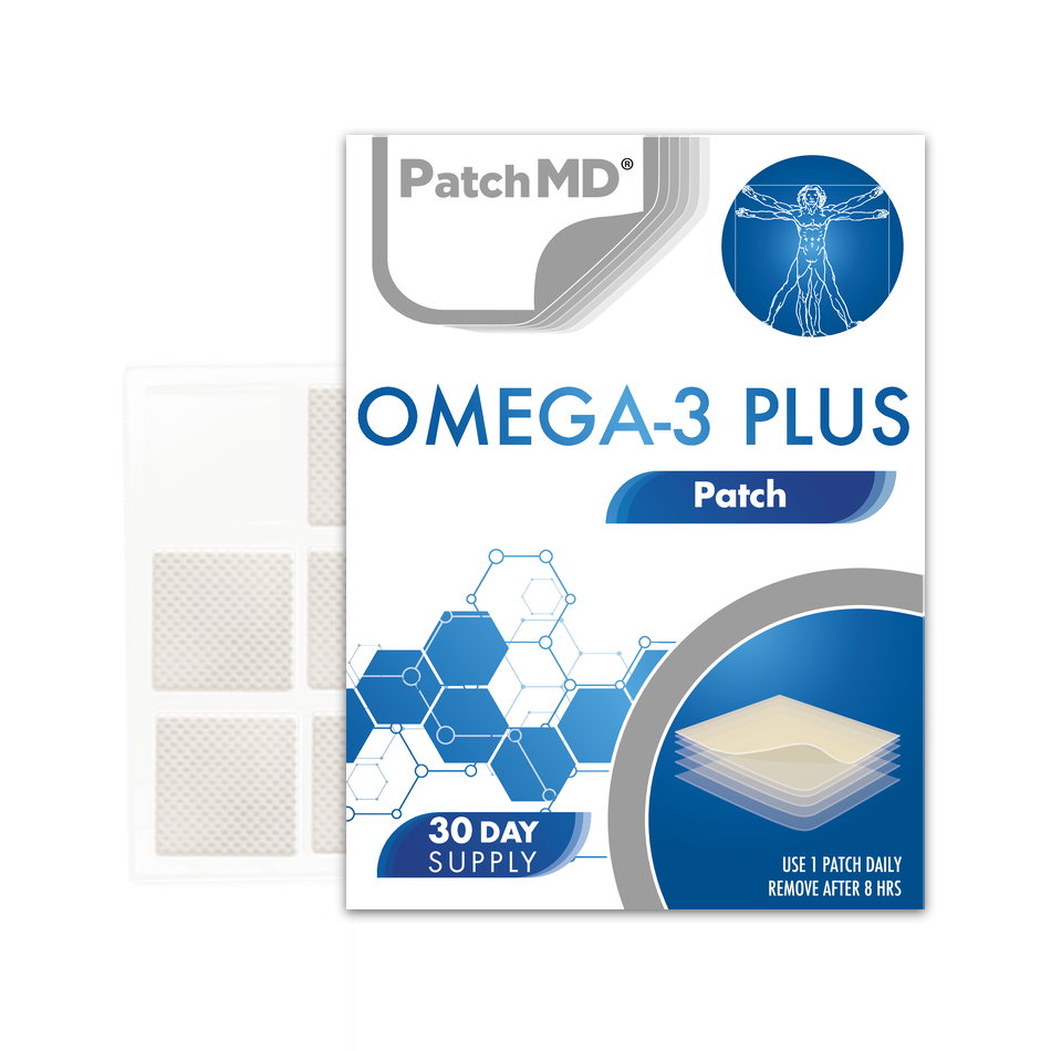 Omega-3 Plus (Topical Patch 30 Day Supply) - 30 Patches | PatchMD