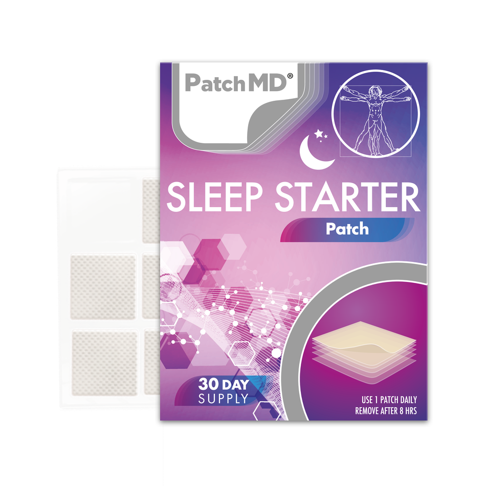 Sleep Starter - Topical Patch 30 Day Supply - 30 Patches | PatchMD