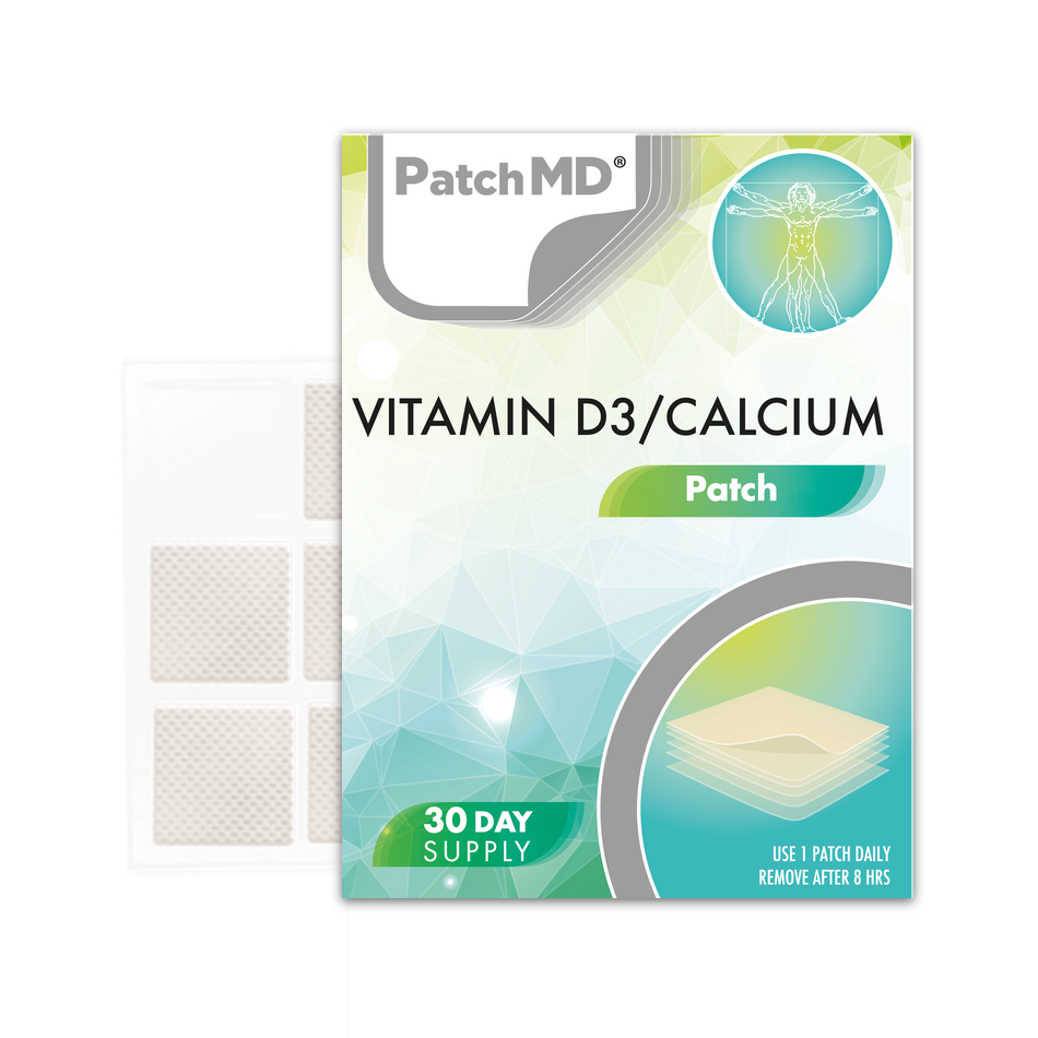 Vitamin D3/K2 Plus (Topical Patch 30 Day Supply) - 30 Patches | PatchMD