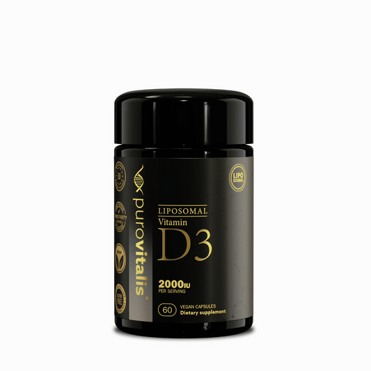 Liposomal Vitamine D3 – 60 Capsules | Purovitalis