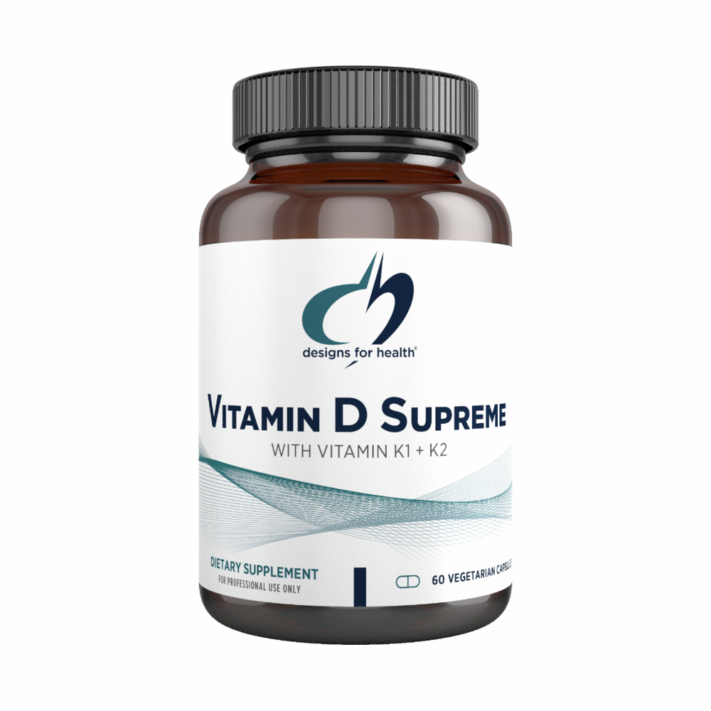 Vitamin D Supreme with Vitamin K1 & K2 | 60 Capsules