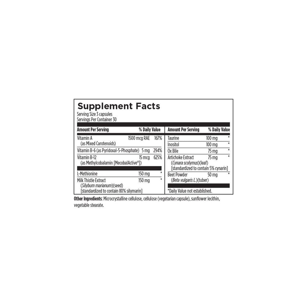 LV-GB Complex - 90 Capsules | Designs For Health