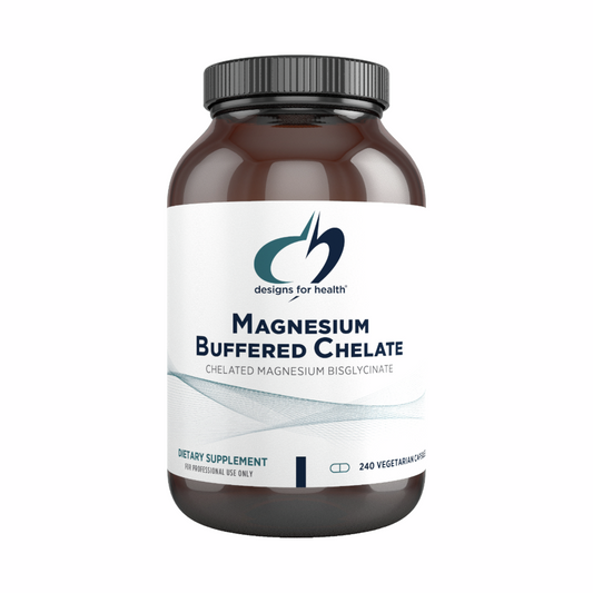 Magnesium Buffered Chelate - 240 Capsules | Designs For Health