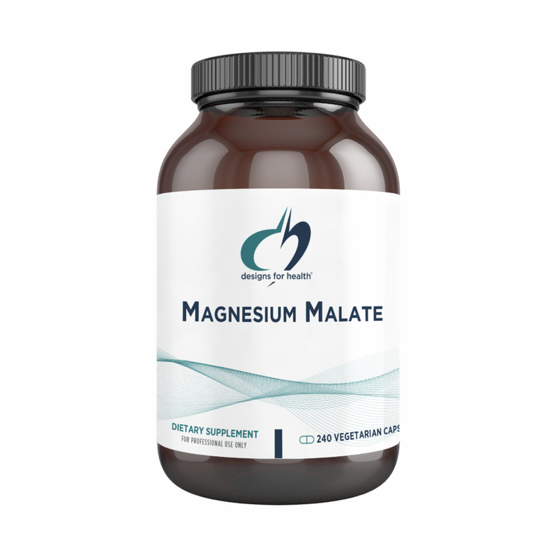 Magnesium Malaat - 240 Capsules | Designs For Health