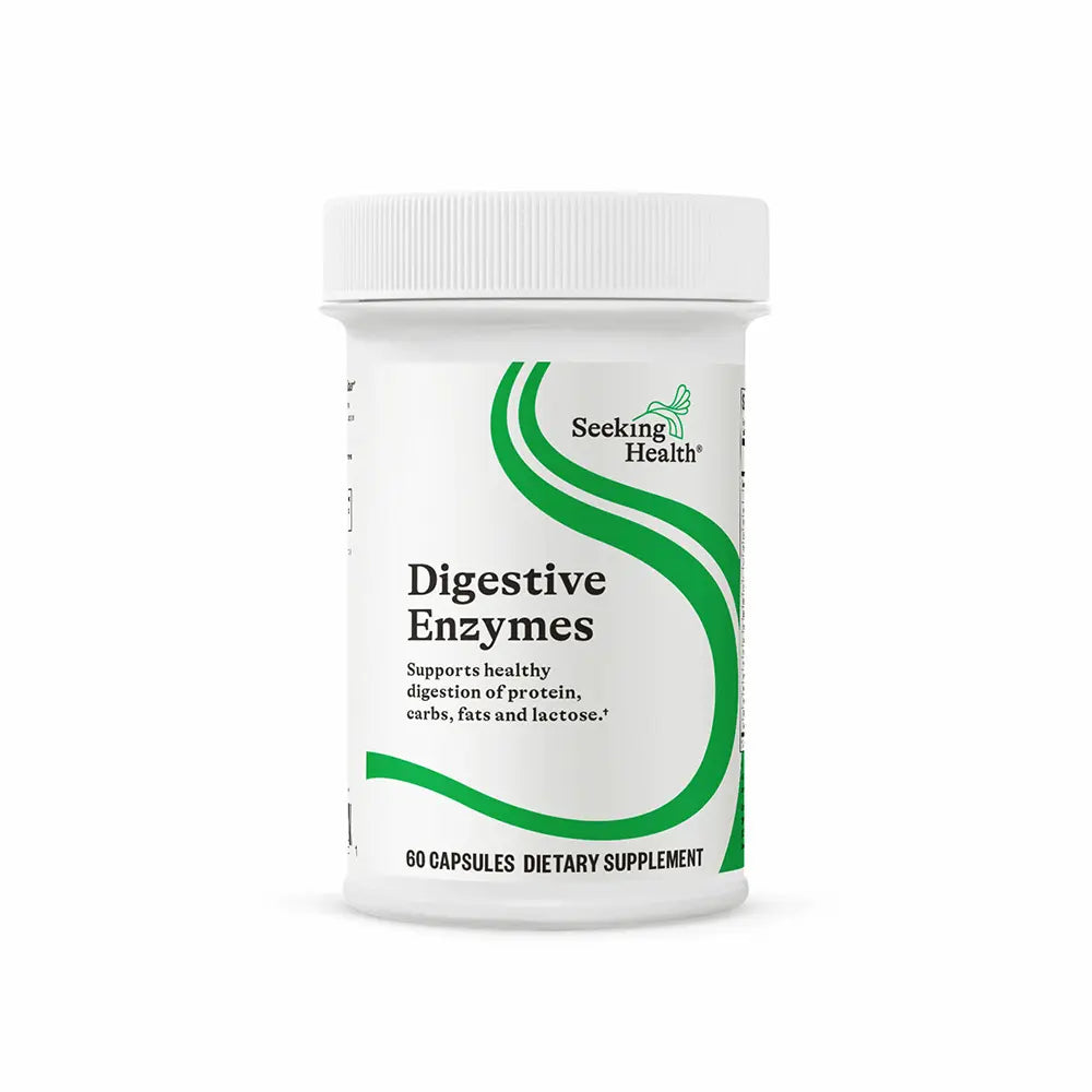 Digestive Enzymes - 60 Capsules | Seeking Health