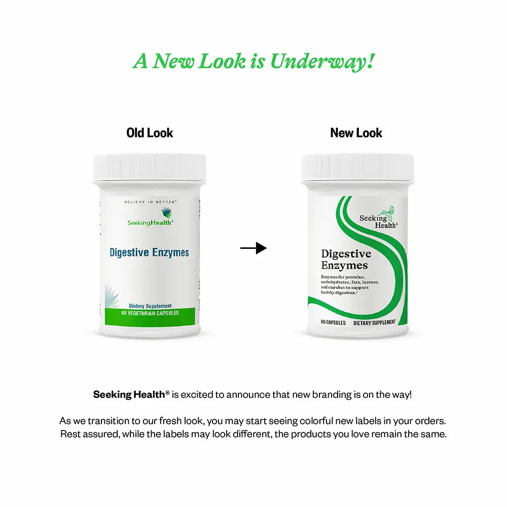 Digestive Enzymes - 60 Capsules | Seeking Health