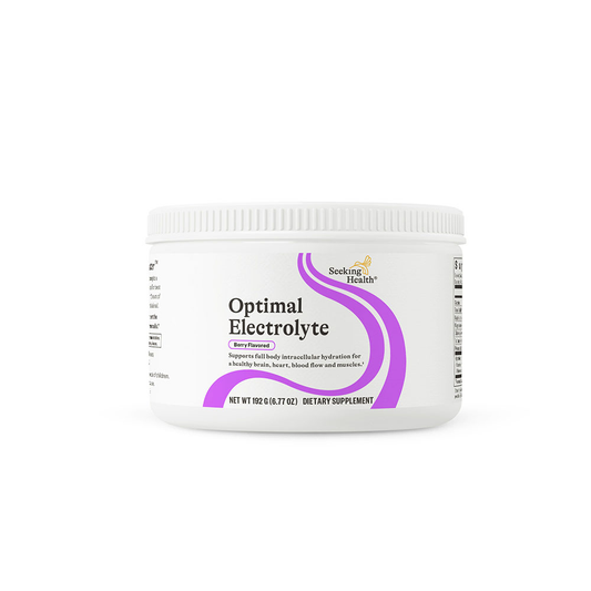 Optimal Electrolyte | Aromă de fructe de pădure | 250g | Seeking Health