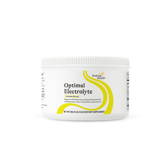 Optimal Electrolyte (Lemonade Flavour) - 191g | Seeking Health