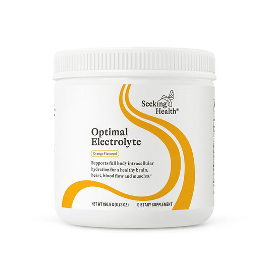 Optimal Electrolyte (Orange Flavour) - 244g | Seeking Health