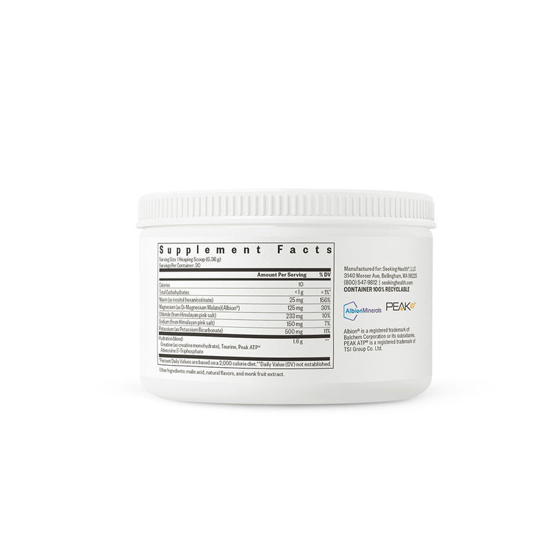 Électrolyte Optimal (Saveur Orange) - 244g | Seeking Health