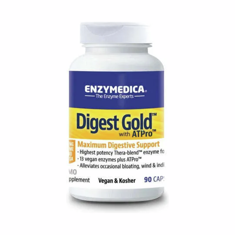 Digest Gold med ATPro | 90 Kapsler | Enzymedica