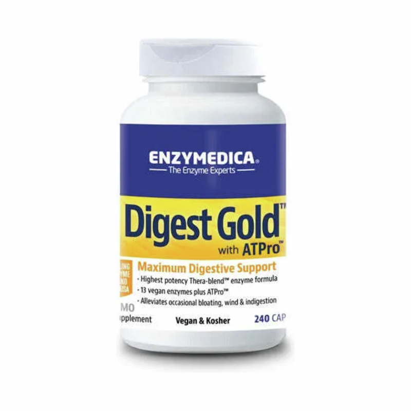 Digest Gold with ATPro - 240 Capsules | Enzymedica