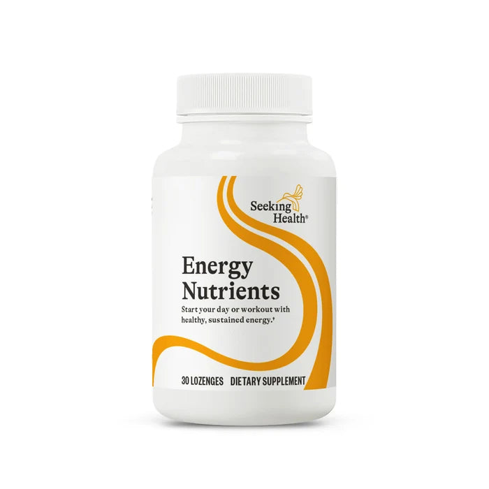 Nutrientes Energéticos (anteriormente NADH + CoQ10) - 30 Pastillas | Seeking Health