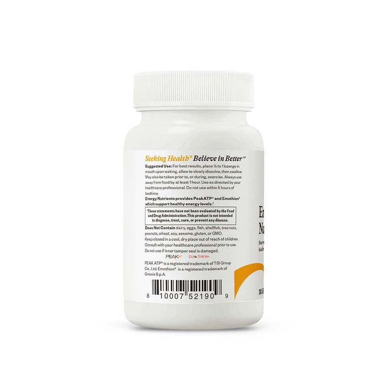 NADH + CoQ10  - 30 Zuigtabletten | Seeking Health