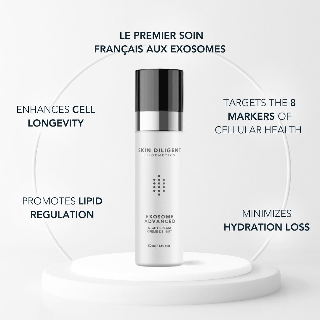 Exosome Advanced Night Cream - 50g | Skin Diligent | Supplement