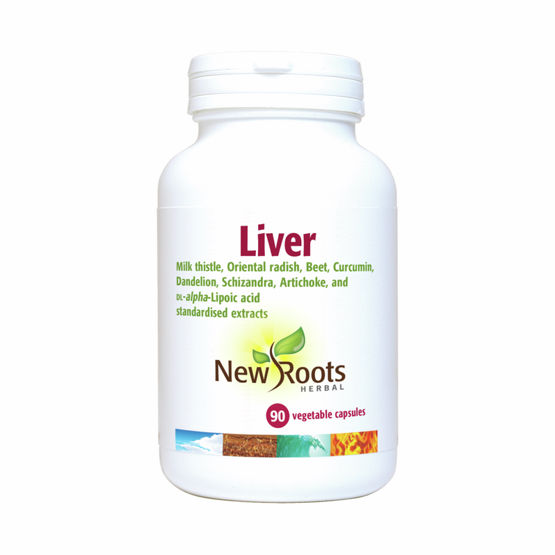 Lever - 90 Capsules | New Roots Herbal