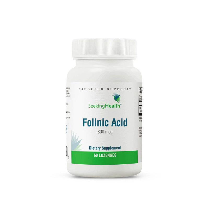 Folinic Acid - 60 Lozenges | Seeking Health