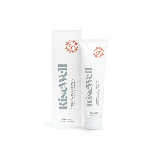 Dentifrice naturel à base d'hydroxyapatite (sans saveur) - 96g | RiseWell