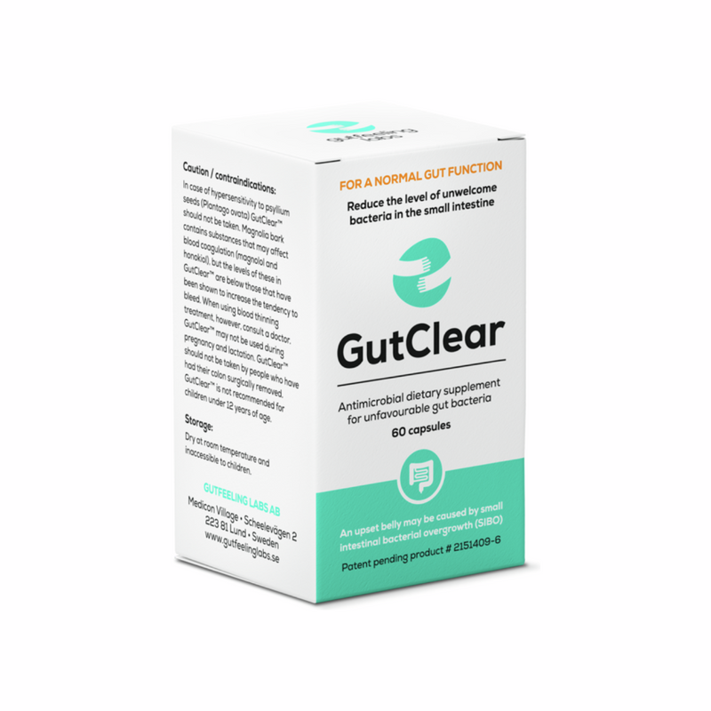 GutClear - 60 capsule | Gutfeeling Labs