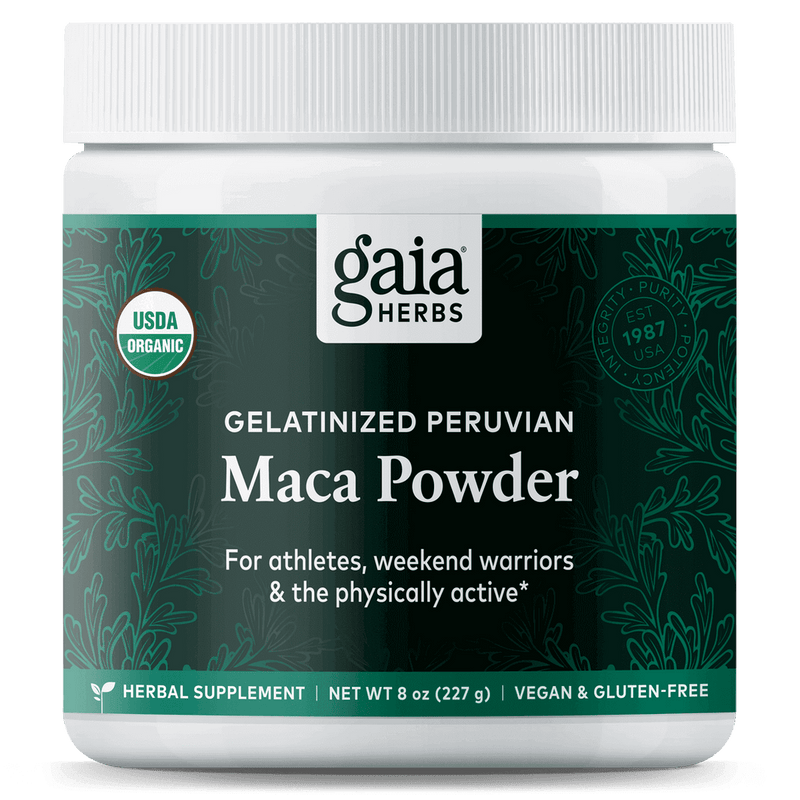 Maca Powder (Gelatinized) - 227g | Gaia Herbs