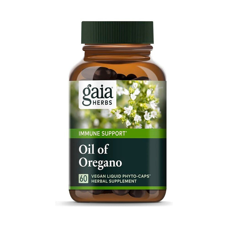 Oregano-olie 230mg - 60 Vloeibare Fyto-Caps | Gaia Herbs