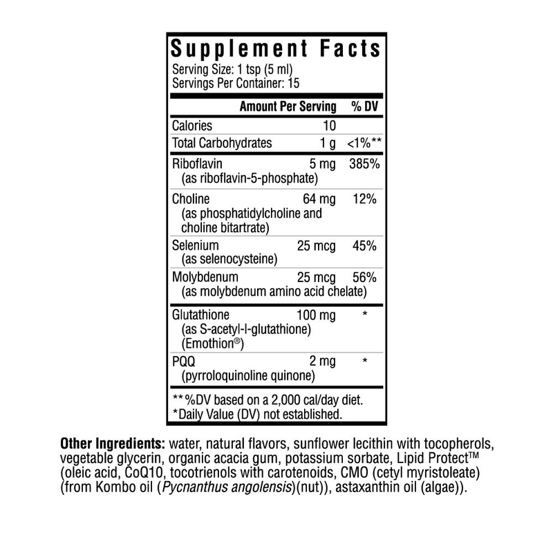 Optimal Liposomal Glutathione Plus | 150ml | Seeking Health