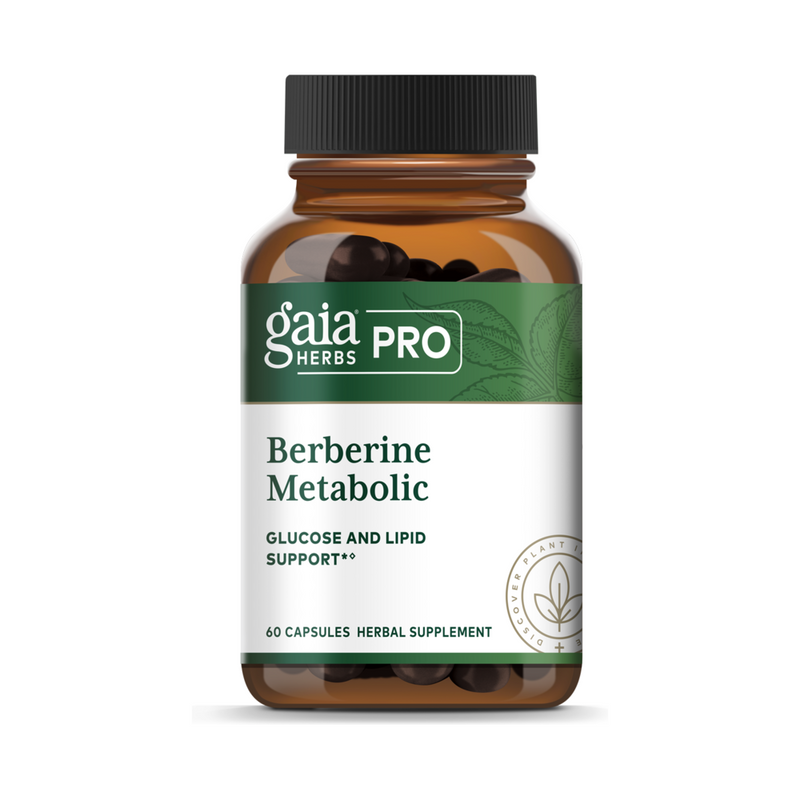 Berberine Metabolic | 60 Kapsler | Gaia Herbs