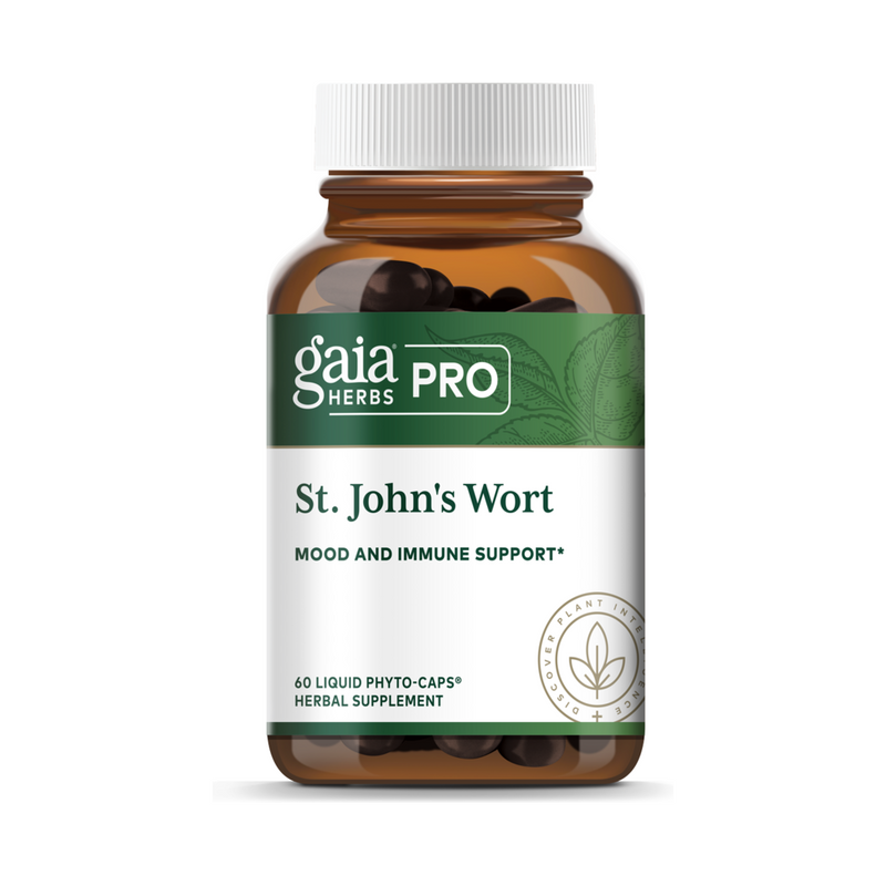 St. John's Wort - 60 Liquid Phyto-Caps | Gaia Herbs