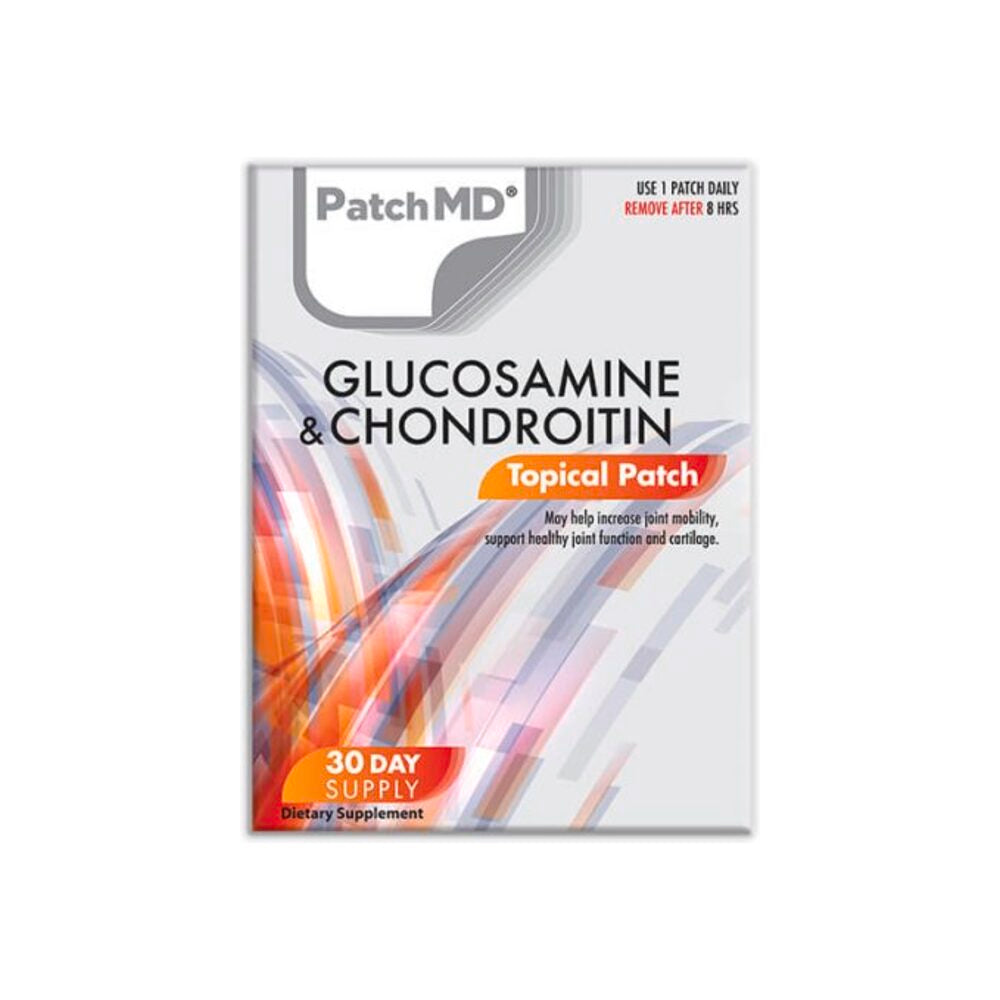 Glucosamine & Chrondroitin (Topical Patch 30 Day Supply) - 30 Patches | PatchMD