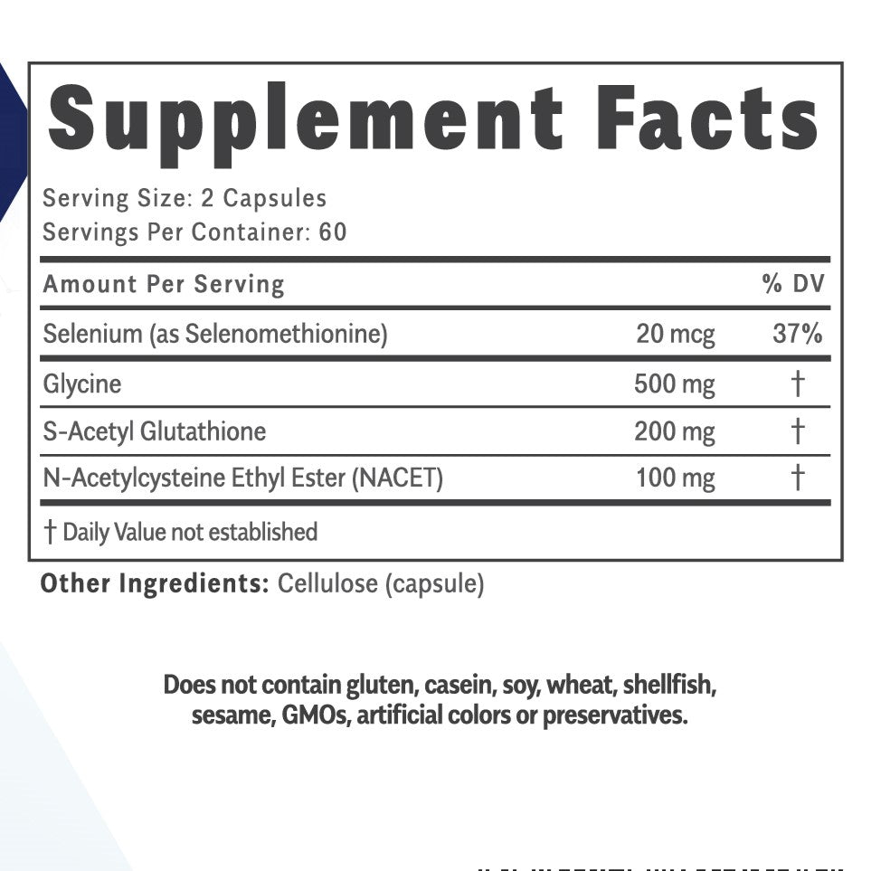 Glutathion NACET Complex | Objective Nutrients