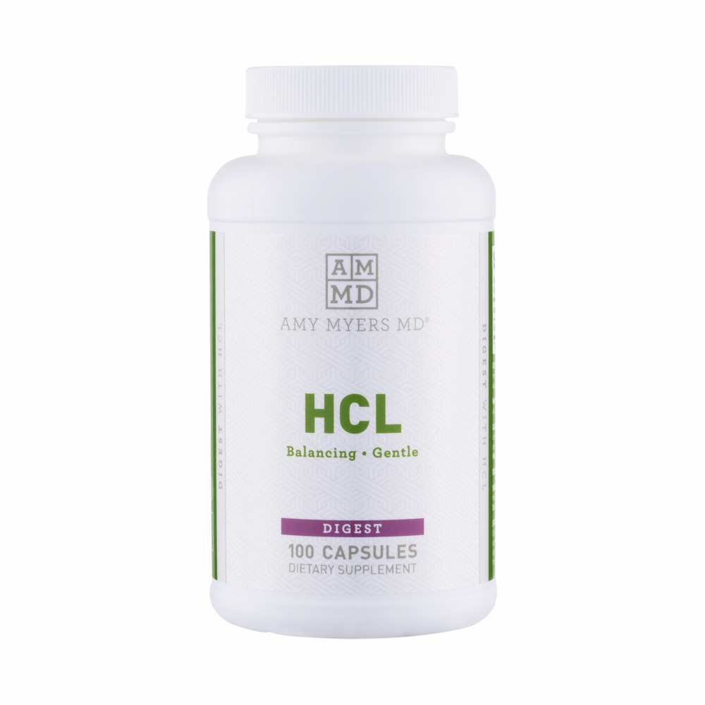 HCL - 100 Capsules | Amy Myers MD