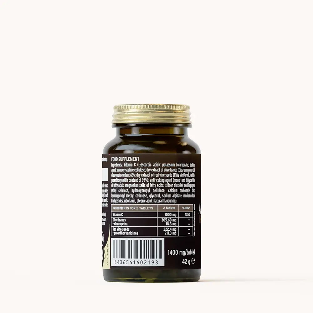 Askorbato K-HdT (Vitamin C) - 30 Tablets | Hifas da Terra