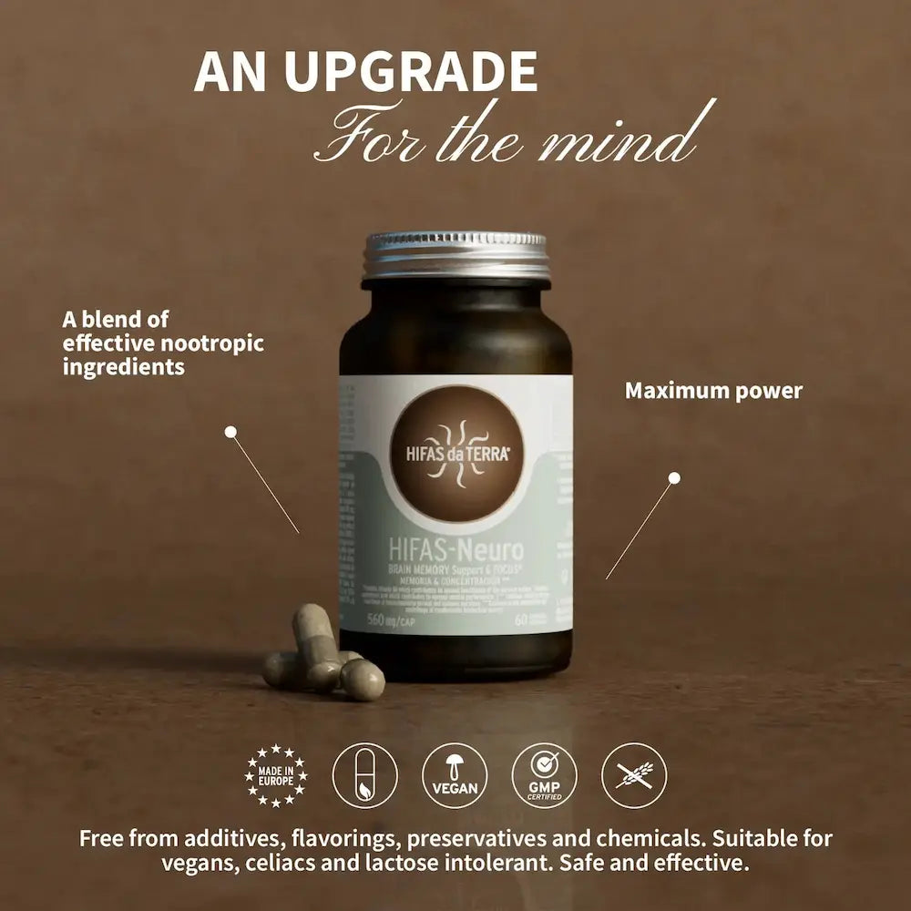 HdT Neuro 60 caps|Hifas da Terra