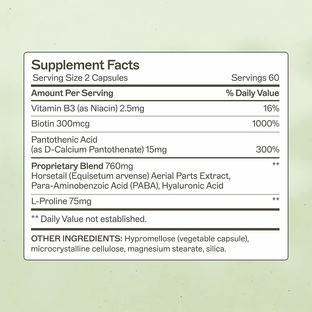 Hair Skin and Nails - 120 Capsules | Amy Myers MD