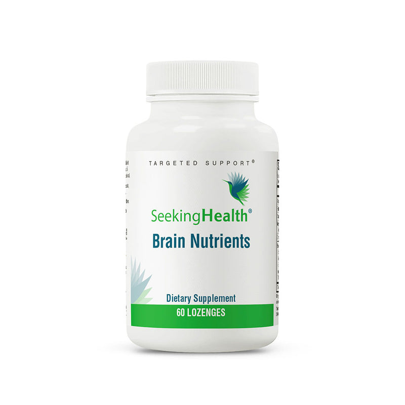 Brain Nutrients - 60 Lozenges| Seeking Health