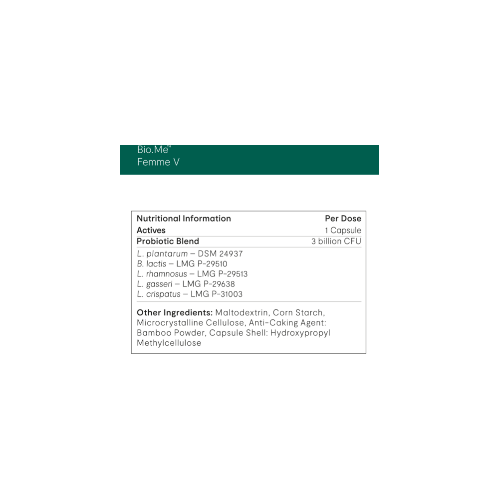 Bio.Me Femme V - 60 Capsules | Invivo Healthcare
