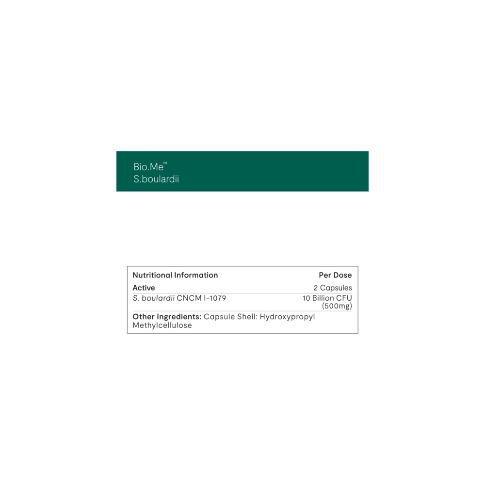 Bio.Me S. Boulardii - 60 Capsules | Invivo Healthcare
