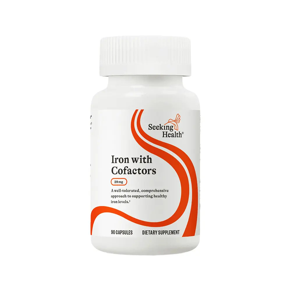Optimal Iron WIth Cofactors - 90 Capsules | Seeking Health