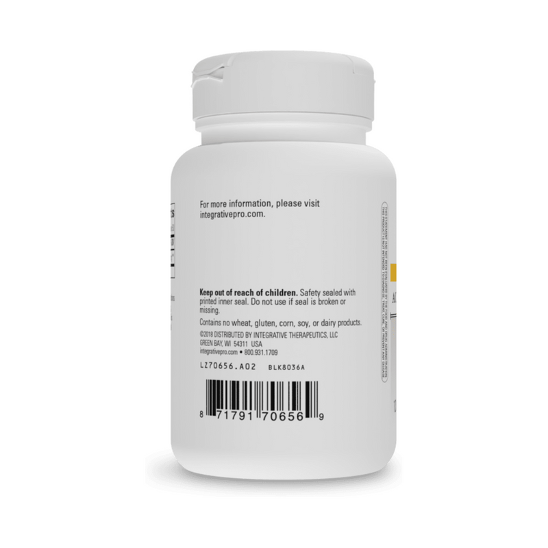 Activated Charcoal - 100 Capsules | Integrative Therapeutics