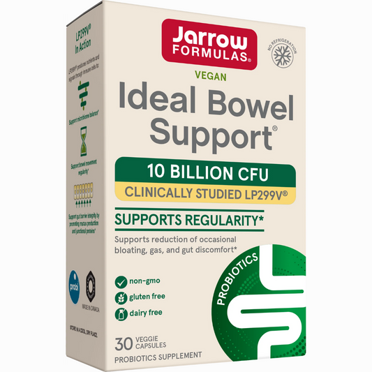 Ideal Bowel Support (L. Plantarum 299v) | 30 Capsule | Jarrow Formulas