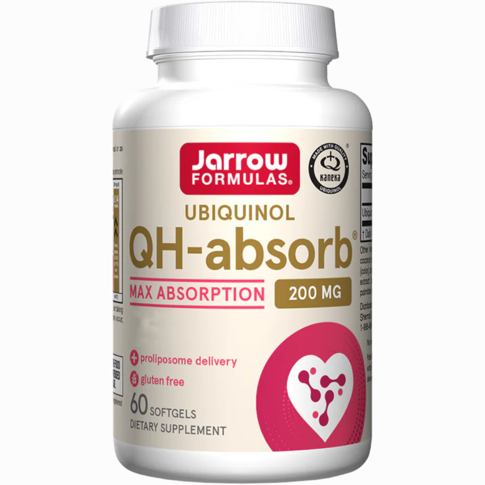 Ubiquinol QH Absorb 200mg - 60 Softgels | Jarrow Formulas