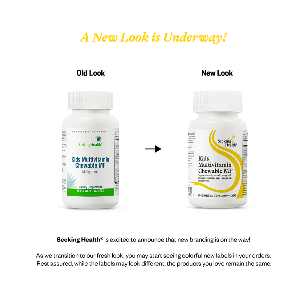 Kids Multivitamin Chewable - 60 Tablets | Seeking Health