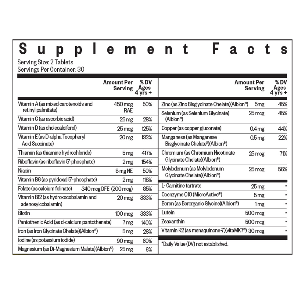 Kids Multivitamin Chewable - 60 Tablets | Seeking Health