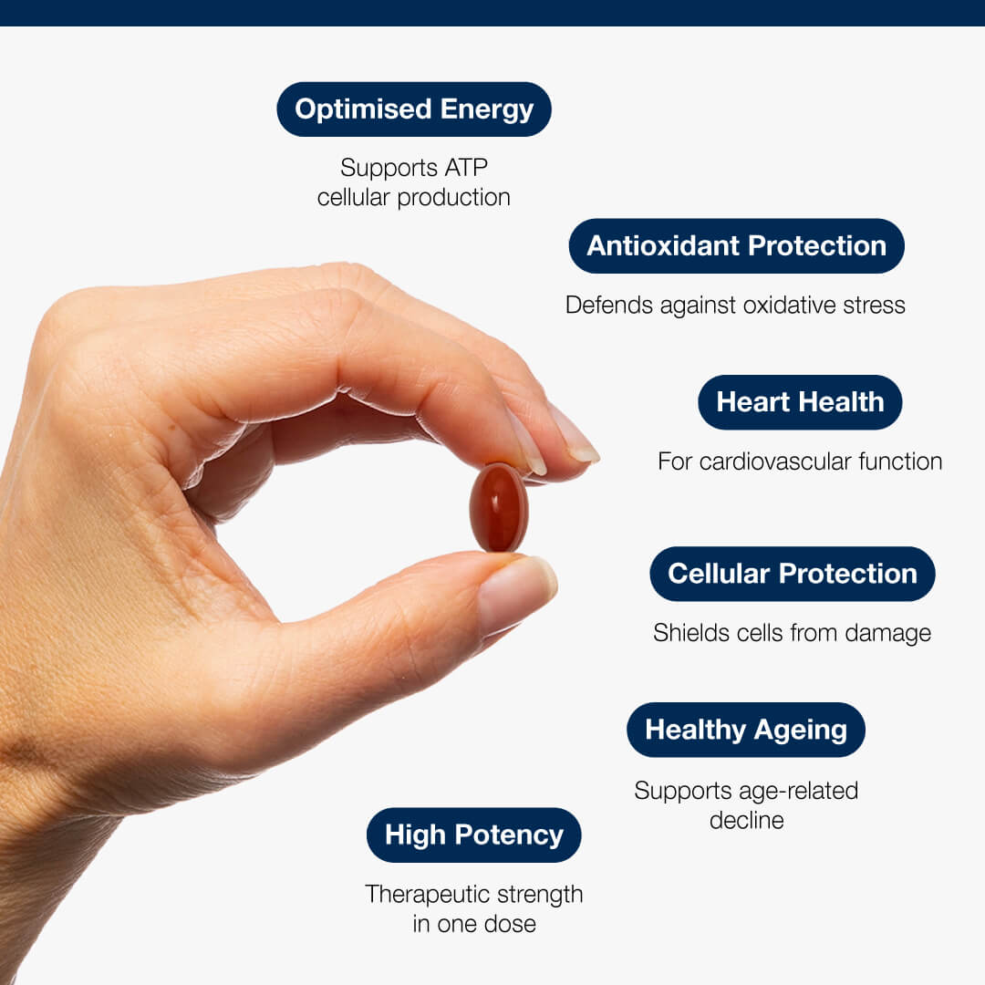 CoQ10 100mg - 30 Capsules | Metagenics